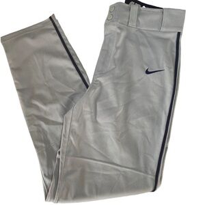 Nike Men's Swoosh Piped Dri-FIT Baseball Pants Small AH6942-056 Great Condition